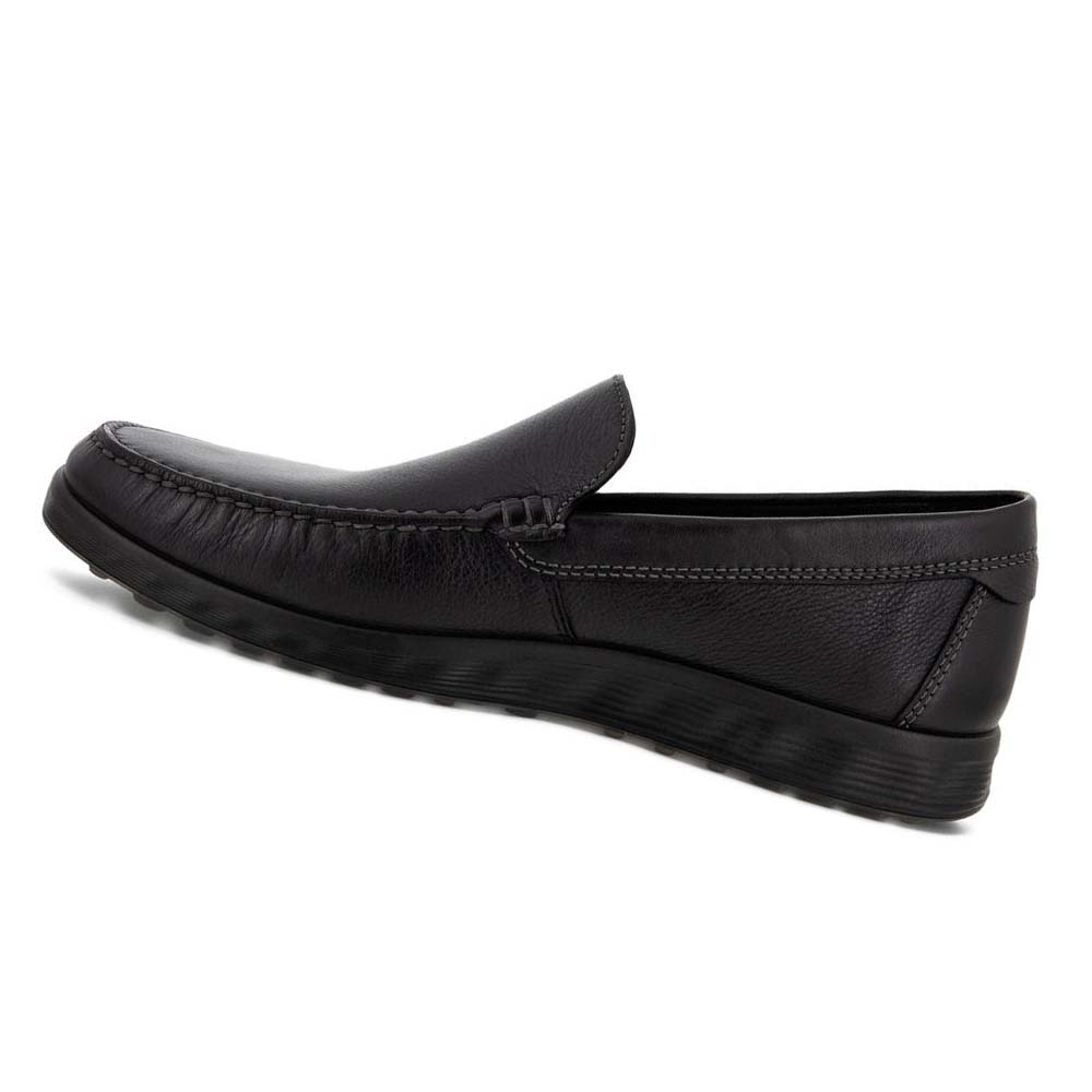 Men's Ecco S Lite Moc Classic Moccasins Black | Canada 581RVD